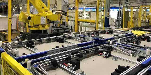 固定式掃描器在生產(chǎn)線上掃碼