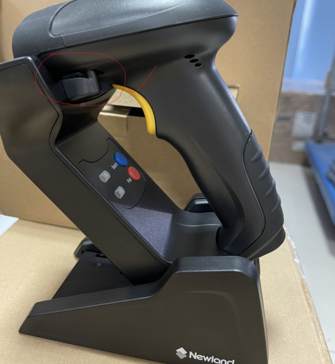 無線掃碼槍立式充電展示圖 無線掃碼槍立式充電展示圖